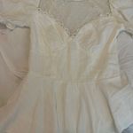 City Vibe White Polka Dot Romper Photo 4