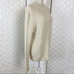 Vince Chunky Cream Knit Pullover Sweater Photo 3