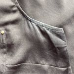 Cache 🔃 Black V Neck Faux Leather Sleeveless Tank Top Photo 4