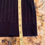 Leo & Ugo Paris France Vertical Metallic Blue Sweater Size 1 US 4 Top Rtl $245 Photo 7