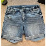 Kut From The Kloth  Women's Boyfriend Denim Shorts Blue Size 16 Plus Casu… Photo 0