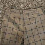 Forever 21 F21 essential grid pattern capris Sz 4 Photo 4