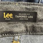 Lee Ultra Lux Plus Jeans Womens 30W Medium Blue Relaxed Crop High Rise Denim Photo 3