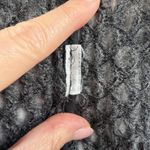 IRO  38 US 4 Lina Knit Gray Wool Blend Leather Trim Moto Jacket Women’s Open Knit Photo 9