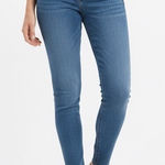 Aéropostale Jegging Jeans Womens 4 Blue Denim Cotton Stretch High Rise Skinny Photo 0