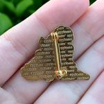 Vintage 1982 Orphan Annie & Dog Sandy Brooch Pin By Applause Gold Backing Multiple Photo 2