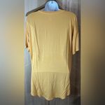 American Eagle Outfitters Mustard Short Sleeve Tee Photo 2