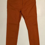 Nanette Lepore  Women's Cotton Burnt Orange Straight Leg Pants Photo 0