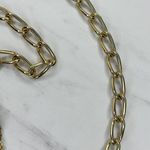 Chunky Gold Tone Chain Belt Tassel Charm Y2K Festival Style One Size ✨ Photo 4