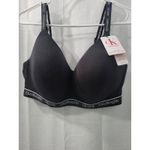 Calvin Klein Women's CK One Cotton Lightly Lined Bralette Black Color Size 3X Photo 6