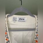 Vintage D'ore Blazer with Bold Gemstone Embellishments Gaudy rhinestones 80’s Orange Size 14 Photo 4