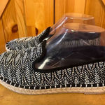 Universal Threads Universal Thread Carly Black Woven Espadrille Flats Women's Shoes 7 Photo 0