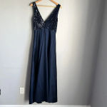 NEW  Dresses Sachin & Babi Midnight Bella Sequin Formal Gown Photo 3