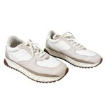Madewell Kickoff Trainer Sneakers in Neutral Colorblock Leather Women's US 9 Photo 1