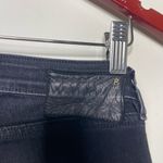 R13  Mid Rise Button Fly Skinny Jeans Black Womens 30 Photo 8