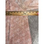 Rebecca Minkoff Women Viko pink floral Tie Neck Long Sleeve Top size S Photo 3