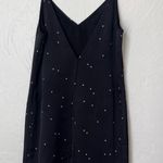 Equipment NWOT  Tansie black white stars slip sale dress size S Photo 9