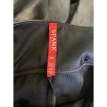 Spanx  Faux Leather High Waisted Petite Leggings Black S/P Photo 3