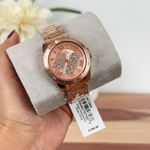 Michael Kors NWT Alex Rose Gold-Tone Stainless Steel Watch Photo 1