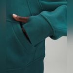 Lululemon  Scuba Oversized Half-Zip Hoodie Teal Green Jasper XS/S Photo 2
