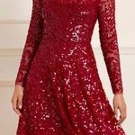 Needle & Thread AURELIA LONG SLEEVE MINI DRESS Photo 0