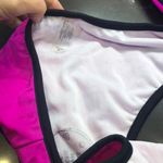 Hot pink &‎ black trim bathing suit juniors size M bikini Size M Photo 2