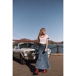 💕SPELL & THE GYPSY💕 Lone Star Tee 70's Boho Chic Red Size XS Photo 6