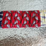 Vineyard Vines Patchwork Belt Whale Lacrosse Cocktails Beachy Size M D-Ring Photo 2