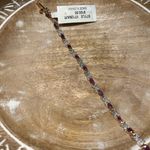 Ruby NWT  & CZ Gold Over Sterling Silver Bracelet Photo 0