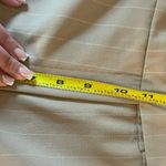 Jones New York Signature Tan and White Pinstripe Pants Photo 6