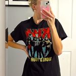 KISS World Tour ‘77 Graphic T Shirt Size M Photo 0