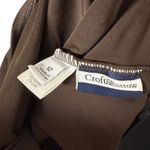 Croft & Barrow  Body Sculptor Ruched One-Piece Swimsuit Size 12 Brown Slimming Photo 2