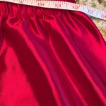 Vintage Womens Robe And Pants Size M Medium Pink Silky Satin Velour Romantic Black Photo 4