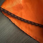 Frederick's of Hollywood Vintage 80s Orange Black Babydoll Slip Dress Holiday XL Photo 3