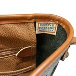 Dooney & Bourke Vintage Cavalry Spectator Black British Tan AWL P76 Shoulder Bag Photo 5
