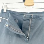 St. John Sport Womens Preppy Zip Ankle Wide Leg Dress Trouser Pants Size 6 Black Photo 5