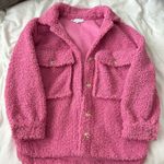 VICI NEW  Pink Oversized Shacket Photo 1