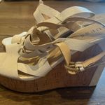 Guess White And Cork Wedges Photo 0