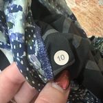 Lululemon Vintage  City Skort Floral Sport Printed White Black W8629S size 10 Photo 5