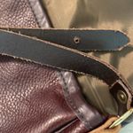 Over Under Shoulder Bag handcrafted in USA 100% Leather Bag Photo 10