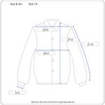 Ava & Viv Women's Plus Size Floral Print Long Sleeve Blouse - Size 1X - NWT Photo 7