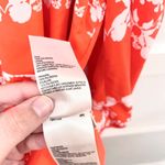 Whistles Adora Trailing Floral Occasion Dress Orange Size US 10 Photo 5