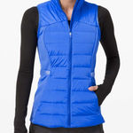 Lululemon Down For It All Vest Wild Bluebell 8 Photo 0