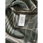 NWOT Ellos Women's Black/Brown plaid button down dress size‎ 18 Photo 11
