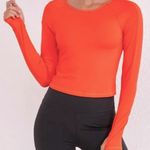 Athleta 💙SALE 3/$25 LIMITLESS CORAL LONG SLEEVE THUMBHOLES ROUND CREW NECK TOP Photo 0
