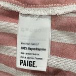 Paige  Jovannie Blouse Pink White Boho Women’s XS Photo 3