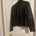 Celebrity Pink Faux Leather Jacket Photo 1