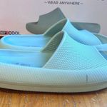 32 Degrees Heat 32 Degrees cool womens lightweight cushioned sole slip on slides sandals green S Photo 4