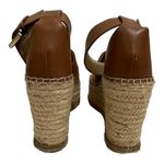 Marc Fisher LTD Womens Mladalyn Slingback Buckle Espadrille Heels Brown Size 7.5 Photo 3