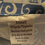 NWT Rip Skirt Hawaii Womens Skirt Blue White Ulupua Wrap Beach XS Photo 6